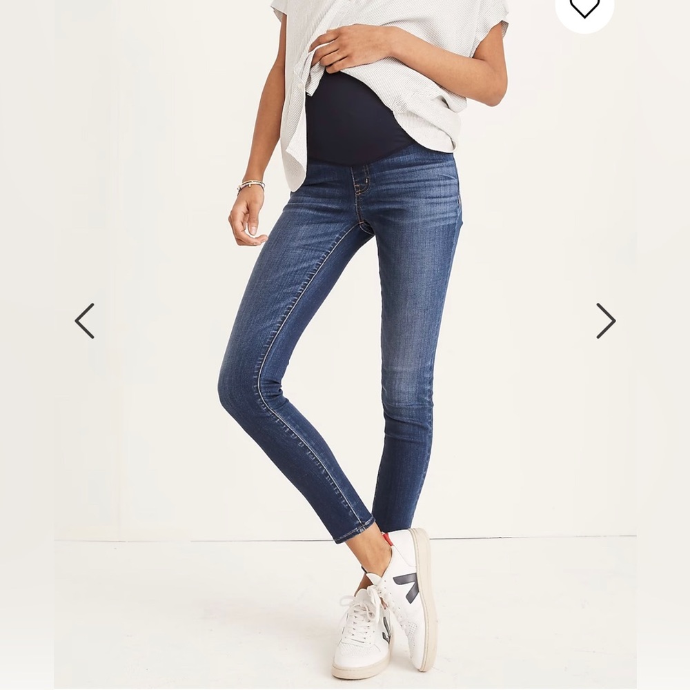 Madewell Maternity Over-the-Belly Skinny Jeans
